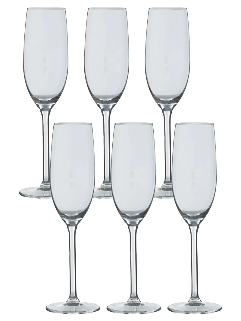 Komplet 6 Kieliszków Do Szampana 160 ml Orpea