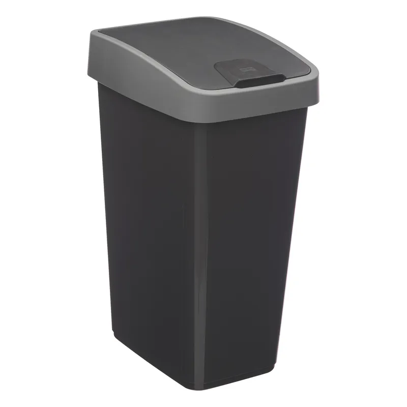 Kosz Na Śmieci 25l Antracyt Flix