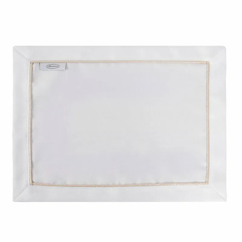 Podkładki MADELE 30x40 cm Biały Złoty
