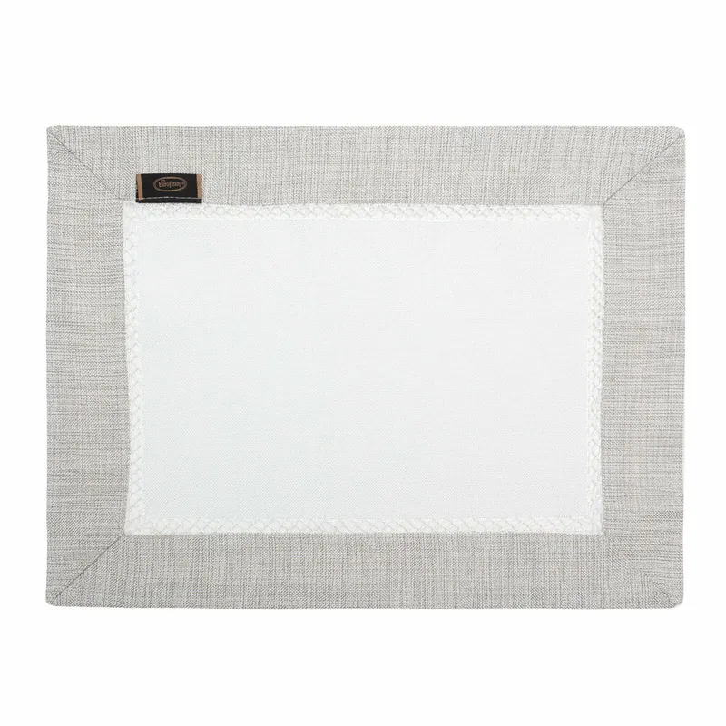 Podkładki EMMA 30x40 cm Komplet 4 - Biały