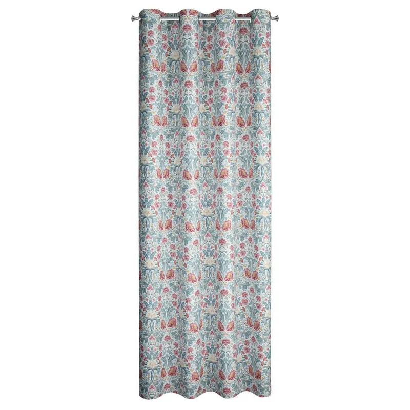 Zasłona Gotowa Zaciemniająca ASHLEY 135x250 cm Motyw Kwiatowy