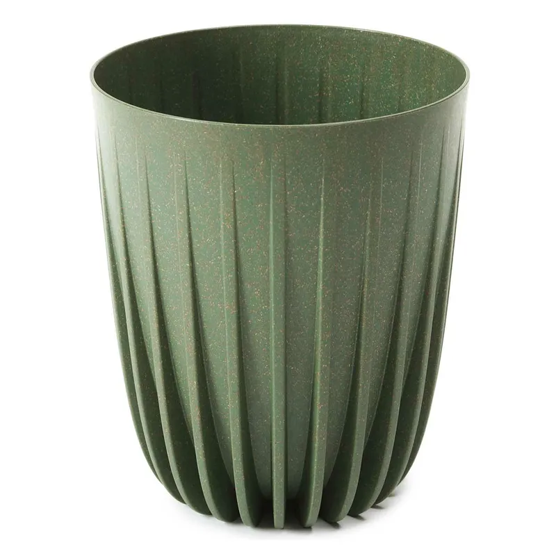 Donica Stripped ECO Wood 39XH46 - Zielona