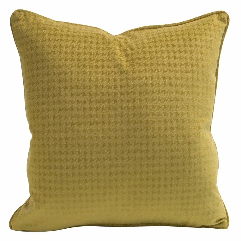 Poszewka AMELIA 40x40 cm Welwet - Oliwkowy