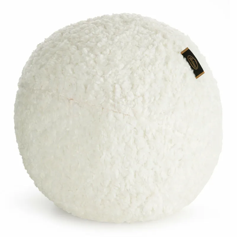 Poduszka BUKLA 09 FI24 cm Kula - Kremowa