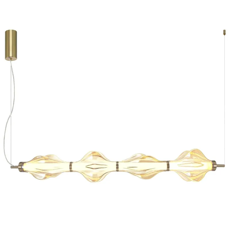 Lampa Wisząca ELVA Mosiądz 1XLED 30W 3000K