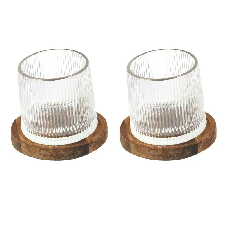 Zestaw 2 Szklanek Do Whisky DUO Akacja