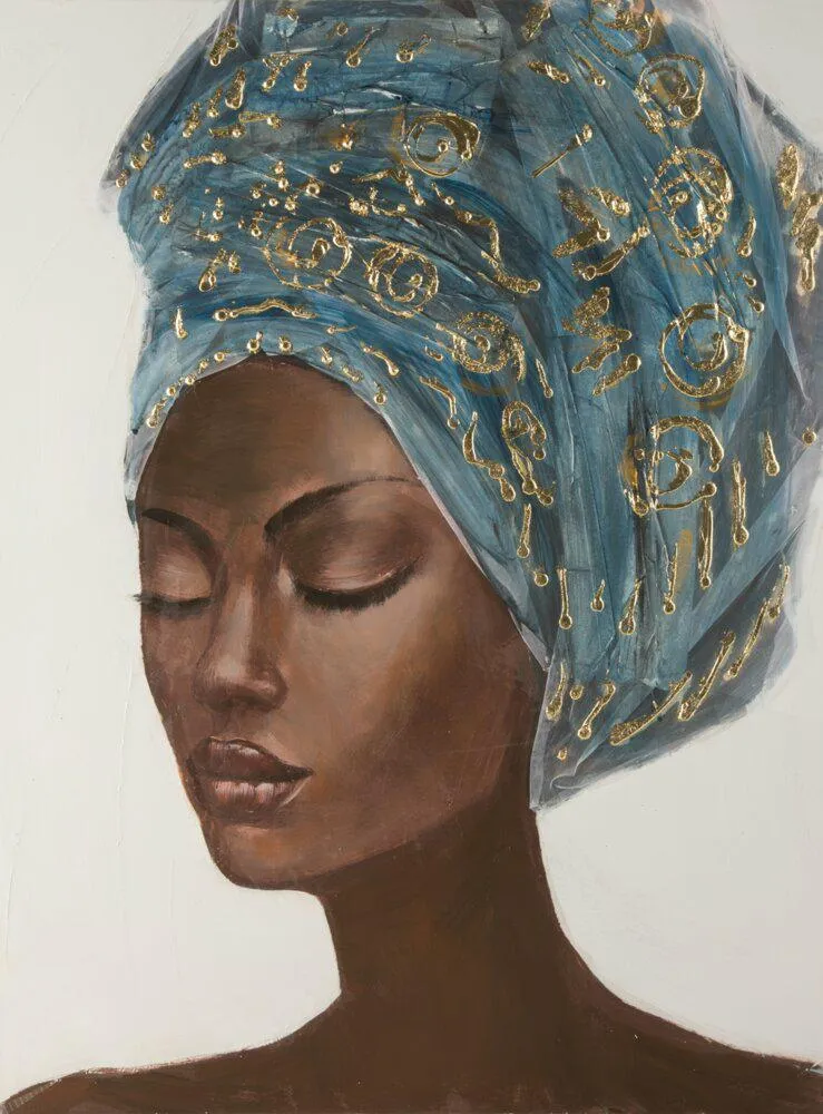 Obraz 565B 60x80 cm Kobieta W Turbanie