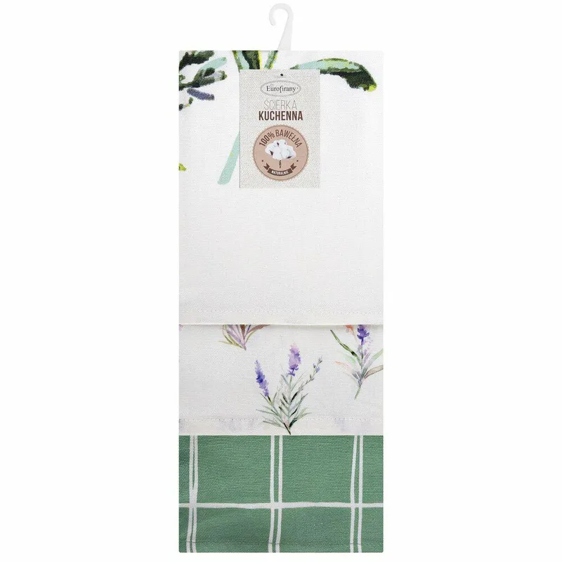 Komplet 3 Ścierek LAVENDER 50x75 Lawenda