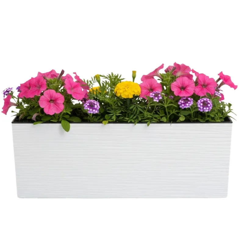 Donica Bouquet Riflo 56XH19 cm - Biały
