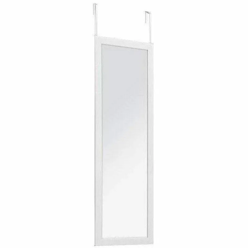 Lustro Zawieszane Na Drzwi 110x36 - Białe