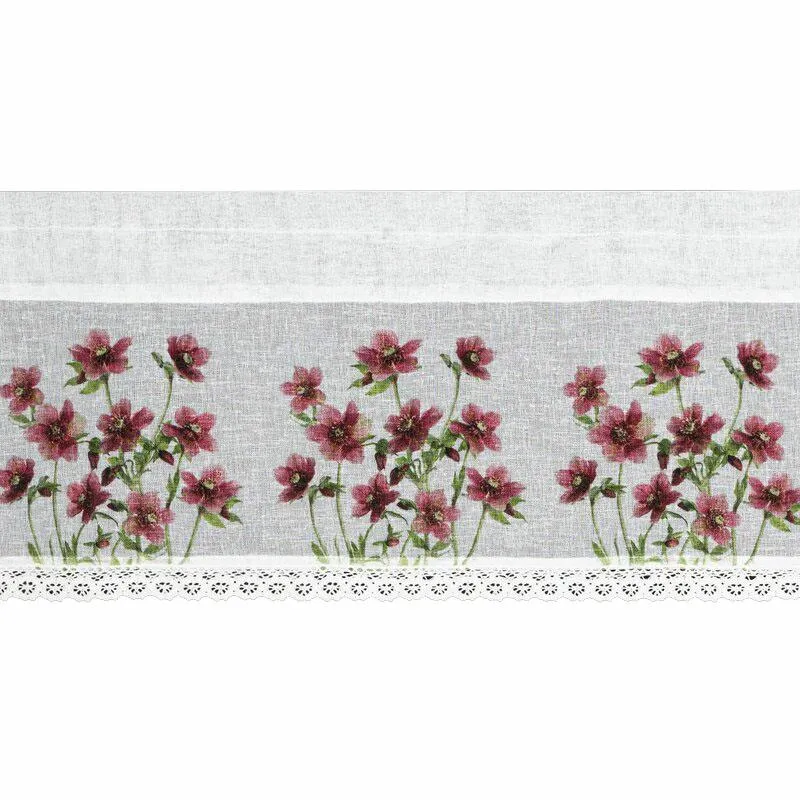 Firana Zazdrostka ISA 30x150 Kwiaty