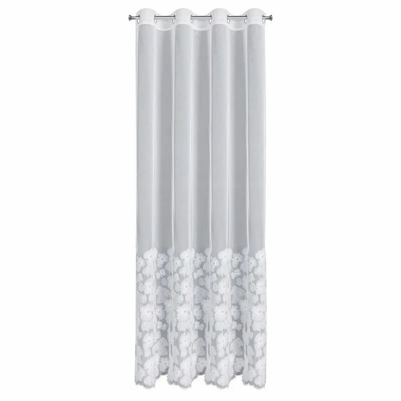 Elegancka Firana JASMIN 140x250 - Biała