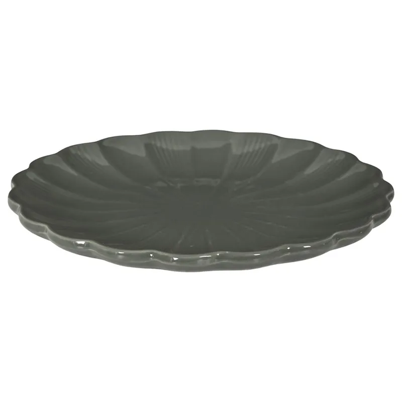 Duży Talerz Obiadowy Eden 27 cm - Szary