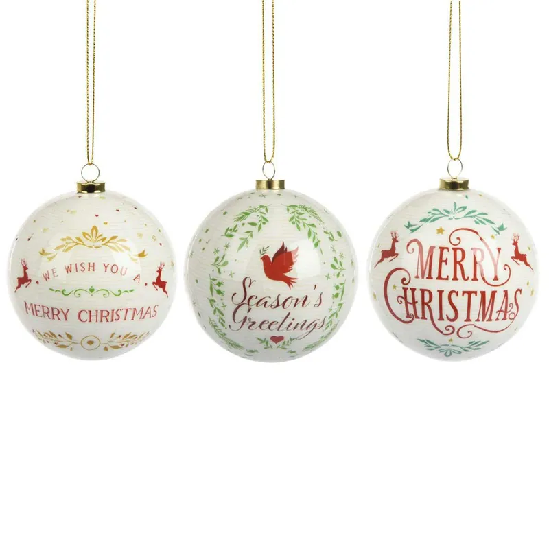 Bombki Choinkowe Merry Christmas 40 szt