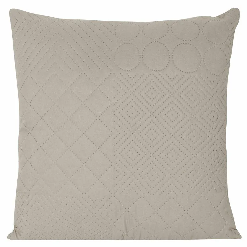 Poszewka BONI/5 40x40 Patchwork - Srebrna