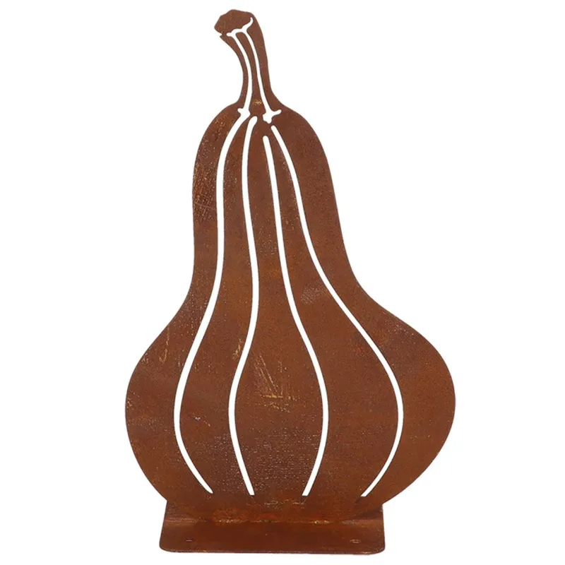 Metalowa Dynia Dekoracyjna H27 cm