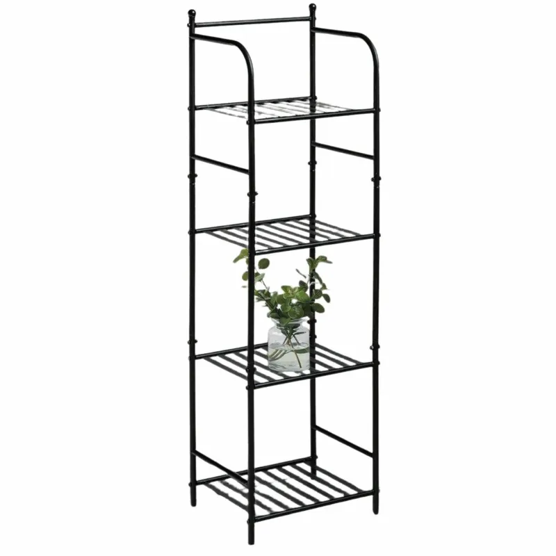 Metalowy Regał Stojący 4-POZIOMOWY H115 cm