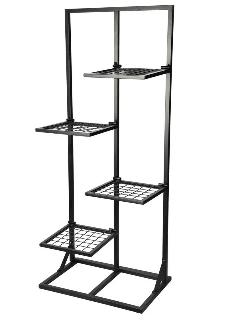 Kwietnik Metalowy Loft 4 Poziomy