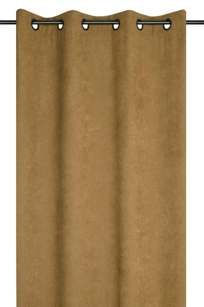 Zasłona DANDY 140x260 Camel Sztruks