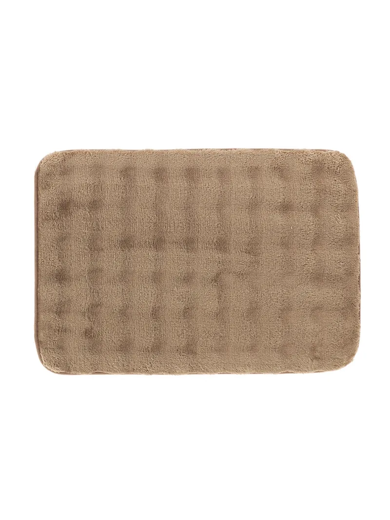 Dywanik Łazienkowy Taupe 40x60 cm Efekt Futra