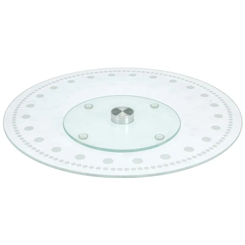 Szklana Patera Obrotowa 30 cm