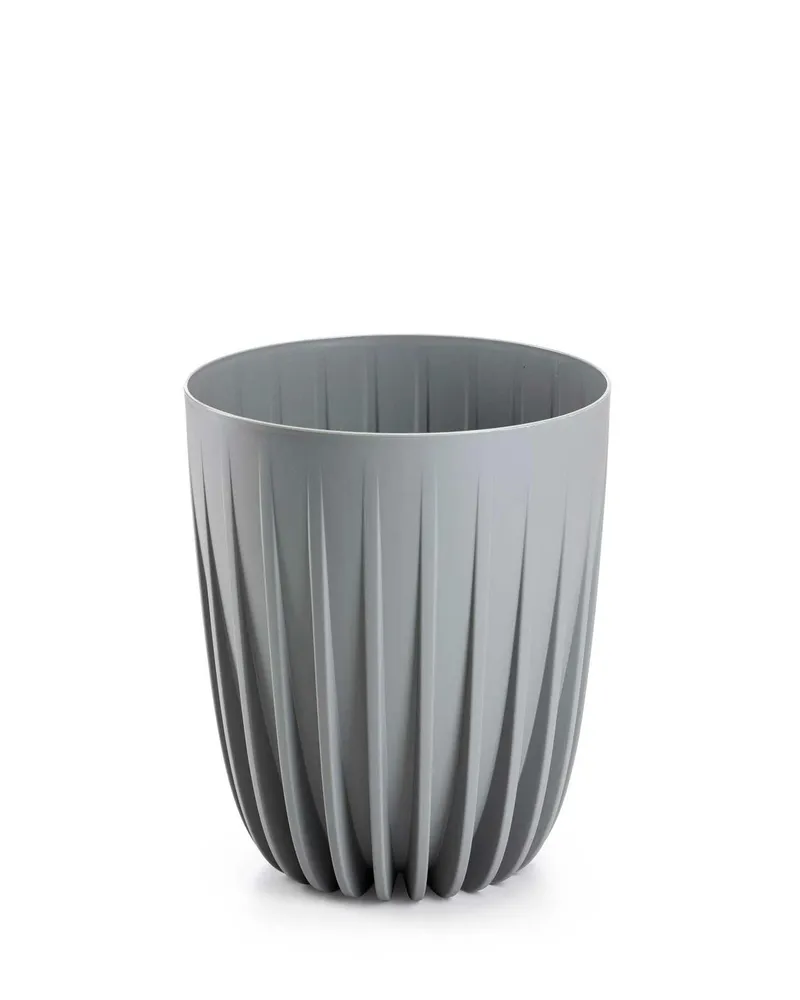 Donica Stripped H23X19 cm - Szara