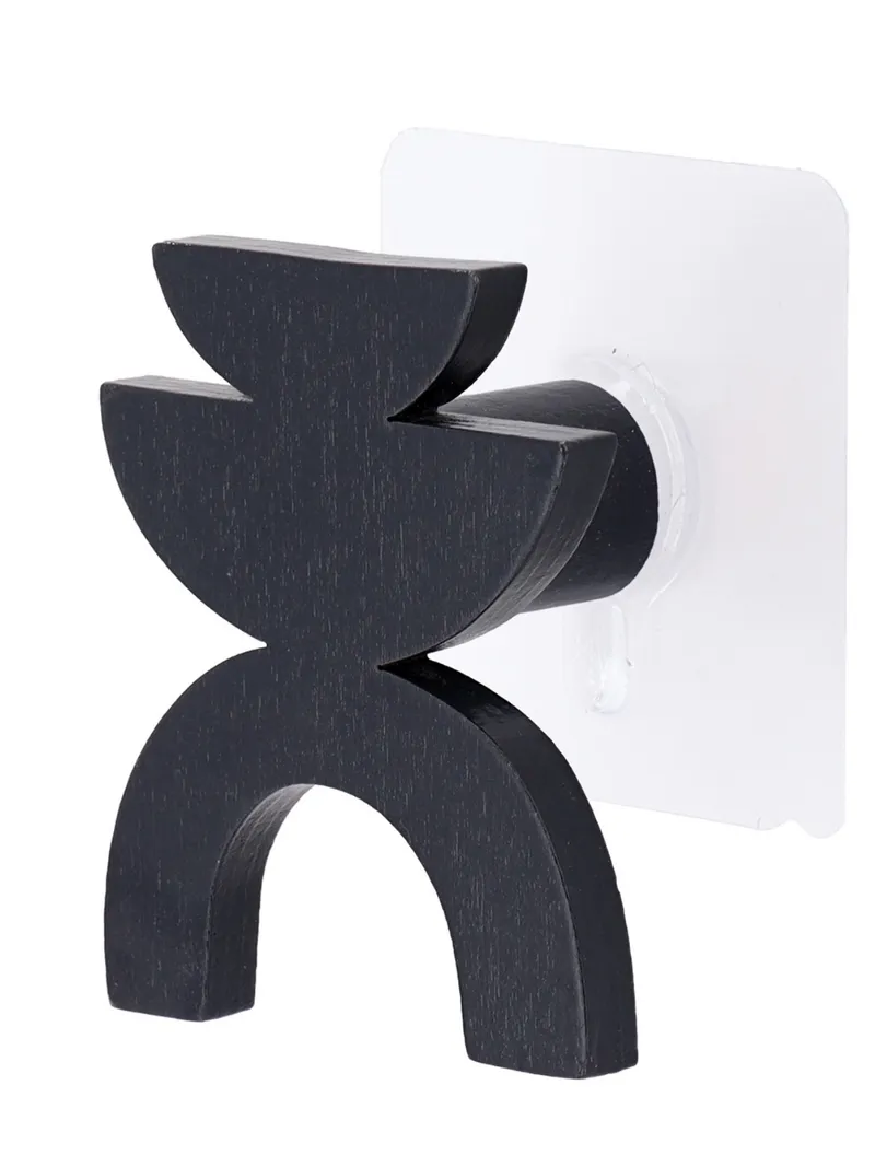 Wieszak Ścienny Bambusowy BLACK TRIBAL