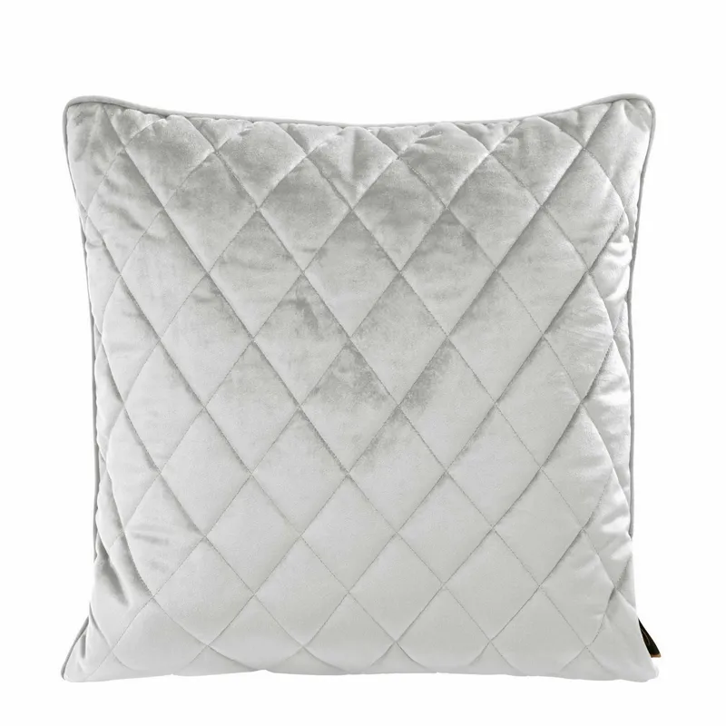Poszewka VELVET/27 45x45 - Srebrna