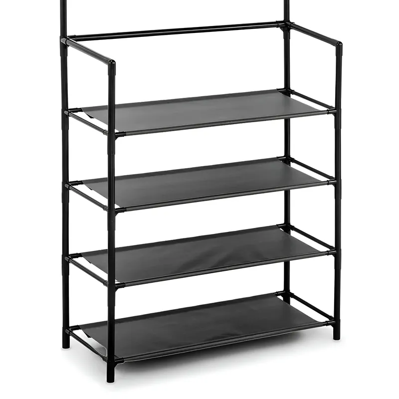 Stojak Wieszak Metalowy Półka Na Ubrania Buty Loft