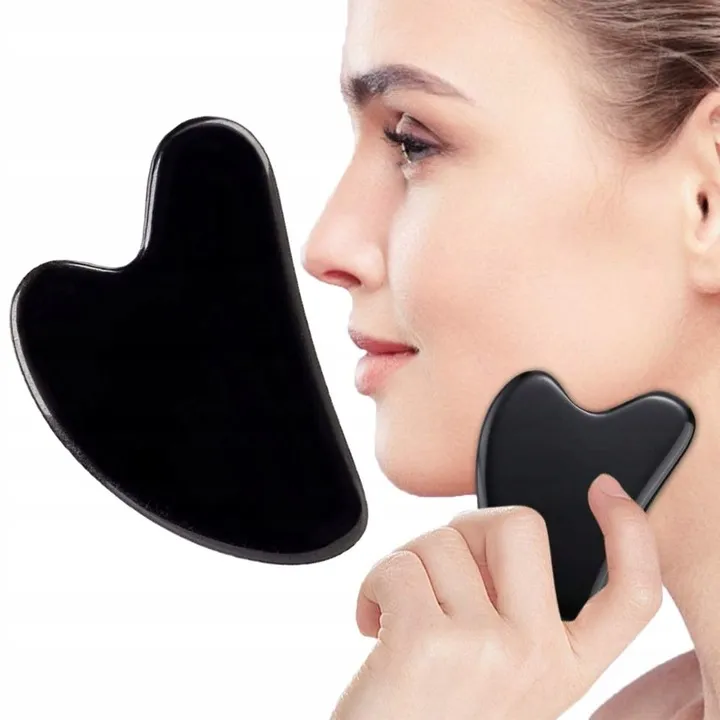 Naturalny Kamień Gua Sha Idealny Masażer Do Twarzy
