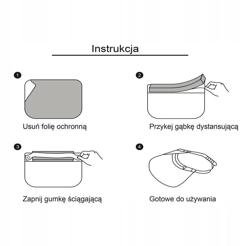 PRZYŁBICA OCHRONNA Na TWARZ Maska Osłona Twarzy