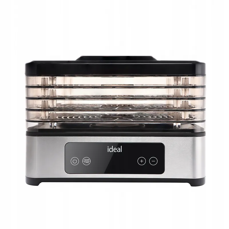 DUŻA Suszarka Do Grzybów Owoców Warzyw INOX +Termoobieg 400W +Timer