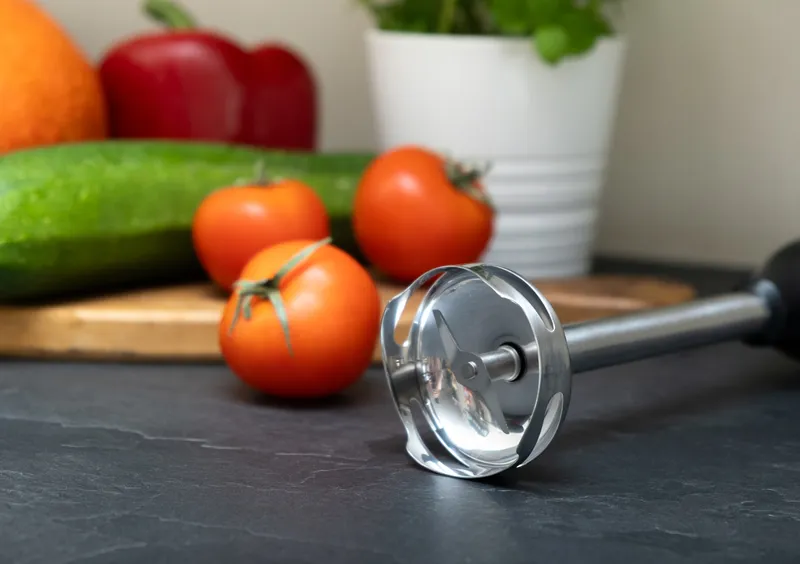 Blender Ręczny Stalowe Ostrza 800W Tryb PULSACYJNY IK1001 - Czarny