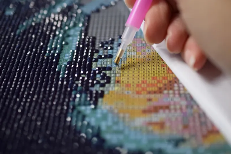 Haft Diamentowy Mozaika Zestaw Diamond Painting 5D