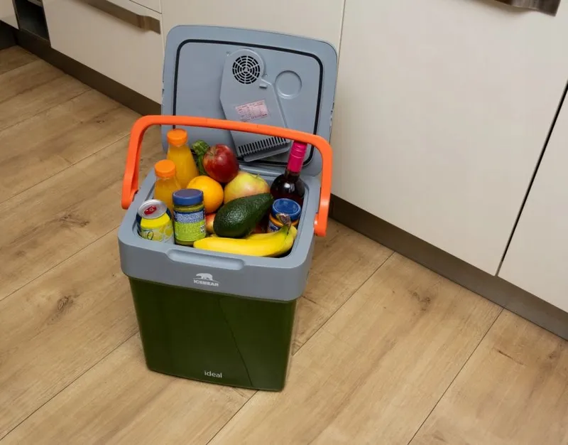 Lodówka Turystyczna Przenośna Samochodowa 29l 12V/230V Funkcja Grzania
