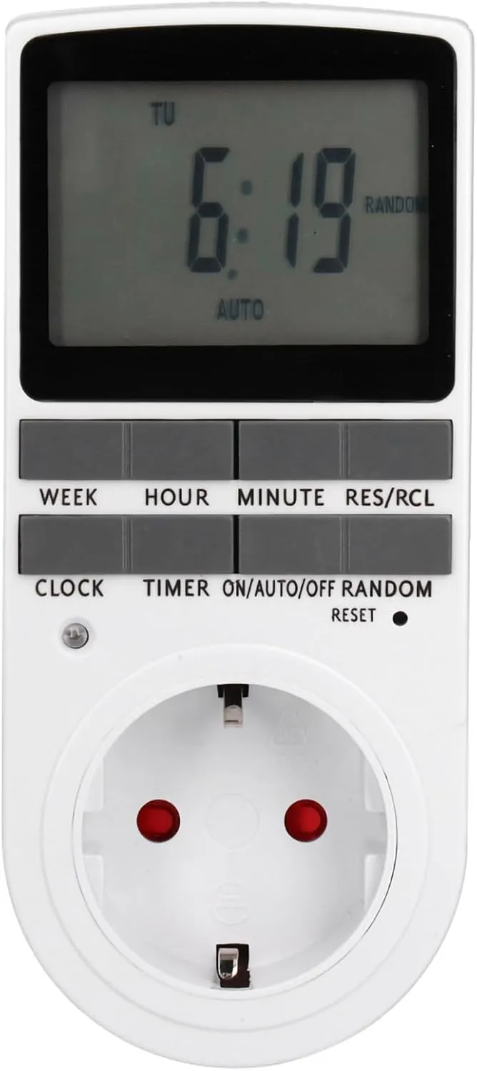 Programator Czasowy Włącznik Wyłącznik Timer