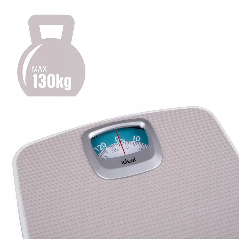 Mechaniczna Waga Łazienkowa Klasyczna Analogowa Do 130kg IZ9202