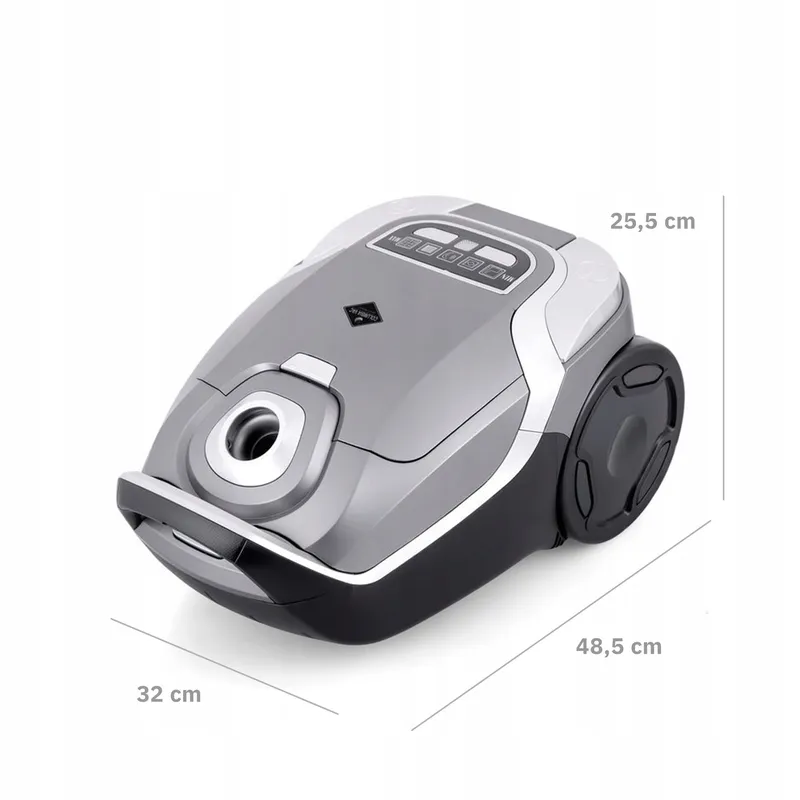Cichy Odkurzacz Columbiavac Ultra Mocny Inteligentny Turboszczotka 4200W