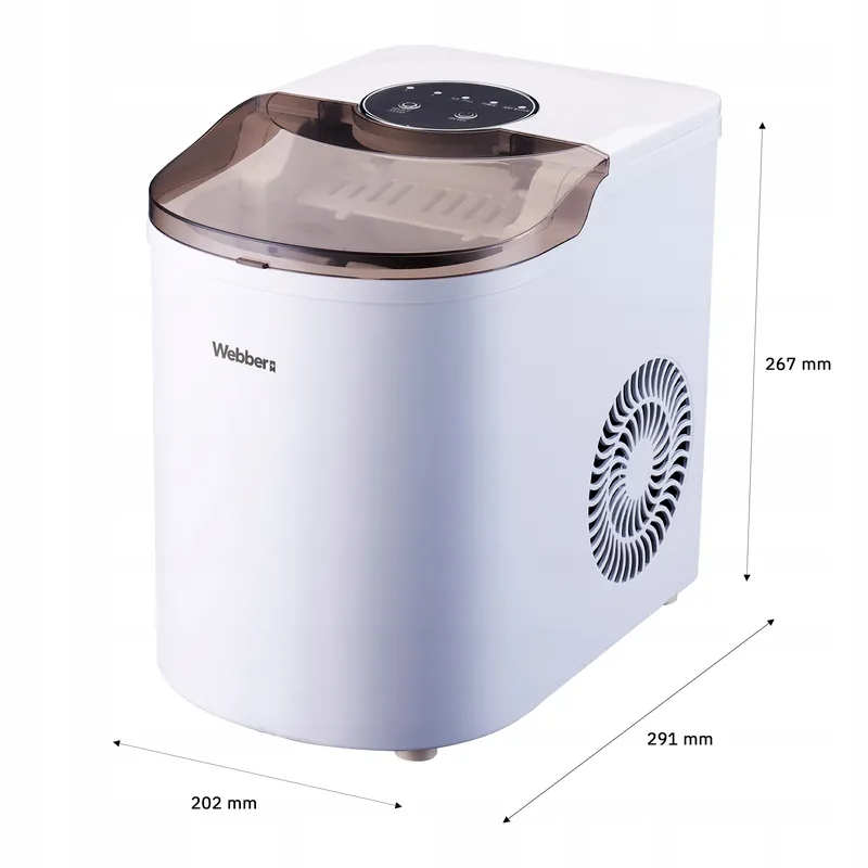 Kostkarka Do Lodu Kemi Ice Master 10KG/24H 165W 7 Kostek 2 Rozmiary