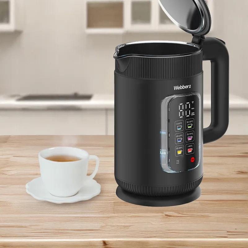 Czajnik Elektryczny WK115 WIFI 1,5l Szklane Wnętrze Smart Keep Warm