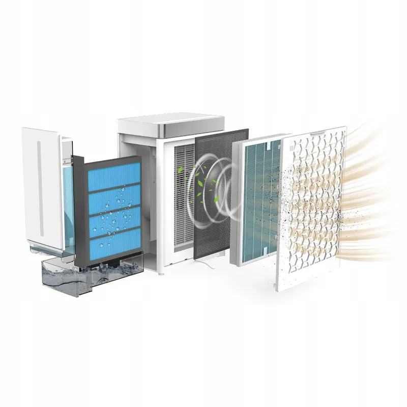 Oczyszczacz Powietrza Nawilżacz AP9750 SMART AI WIFI 100W 57m