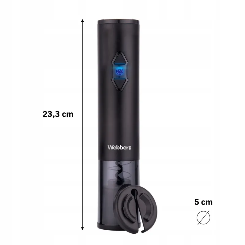 Automatyczny Otwieracz Do Wina OW6 Elektryczny Zestaw 4w1 USB Korek