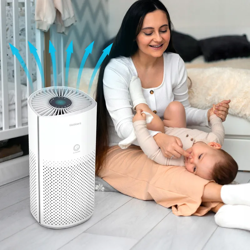Oczyszczacz Powietrza AP8550 HEPA H13 WIFI UV-C Jonizacja Smart AI