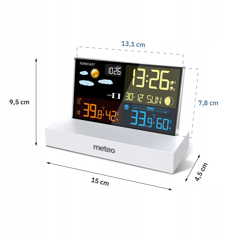 Stacja Pogodowa Z Dcf METEO SP110 B Pogodynka