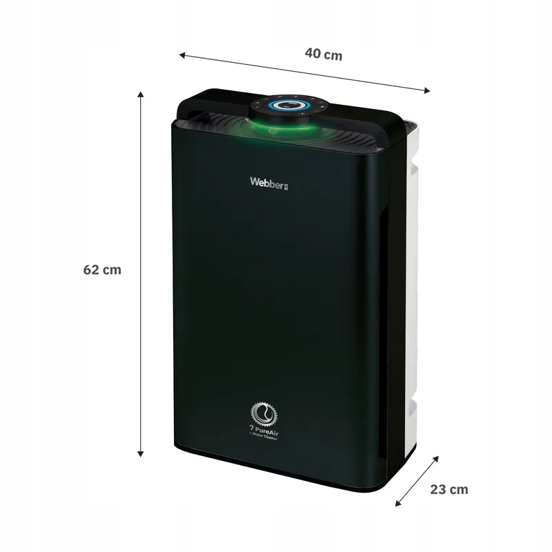 Oczyszczacz Powietrza AP9700 WIFI HEPA13 UV Jonizator Nawilżacz