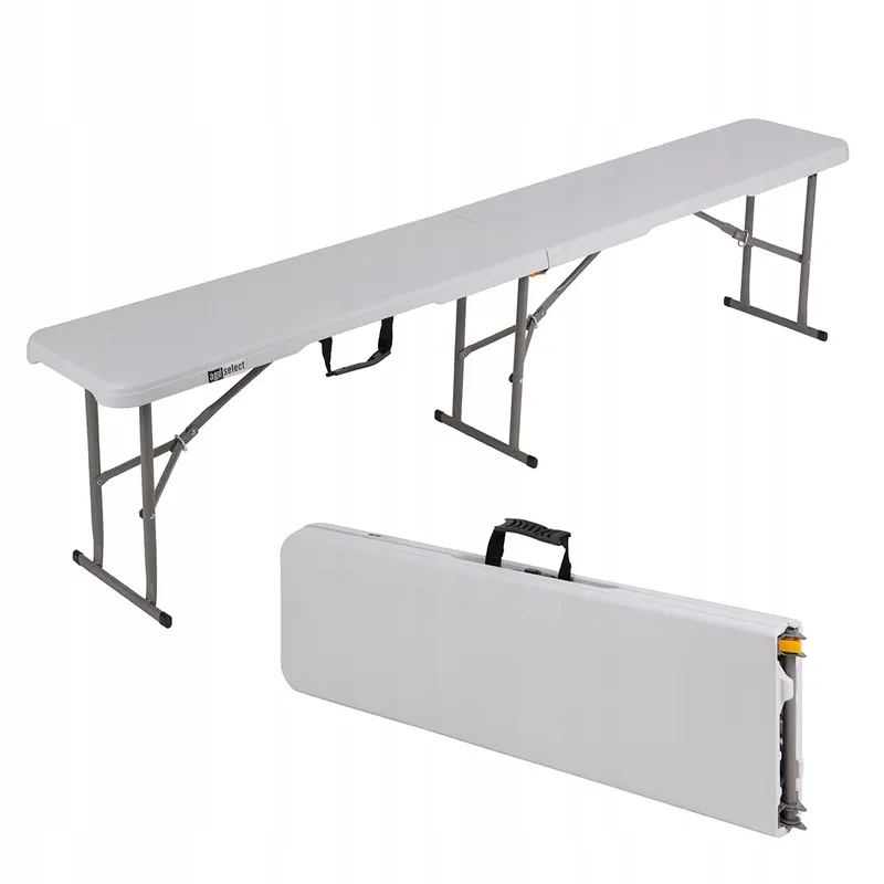 Ławka Ława Składana Cateringowa Stół Cateringowy 183 cm Walizka Hdpe Mocna