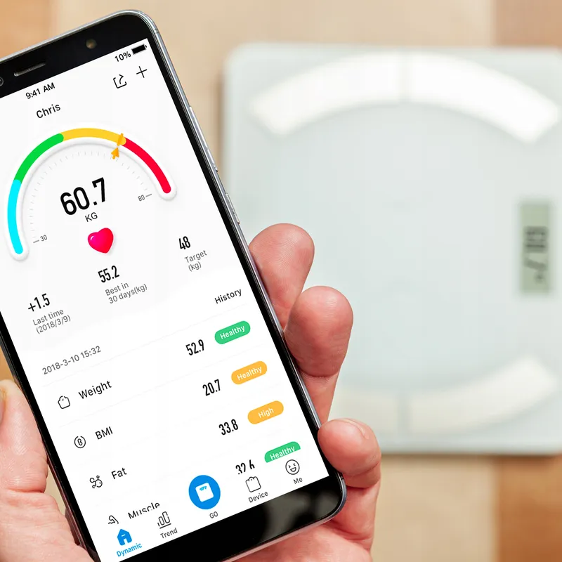 Waga Łazienkowa Inteligentna Smart Bluetooth