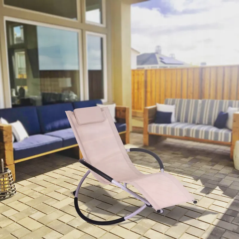 Fotel Bujany Leżak Ogrodowy Leżanka Bujana Na Taras Balkon Zero