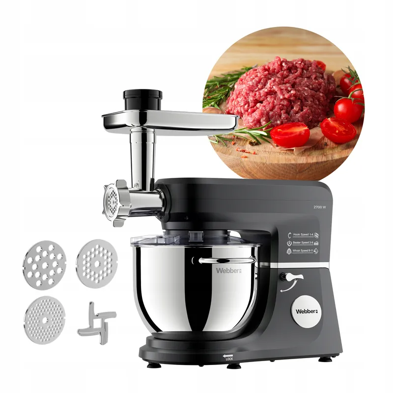 Robot Kuchenny Planetarny SM17 2700W Misa 7l Mikser Wielofunkcyjny