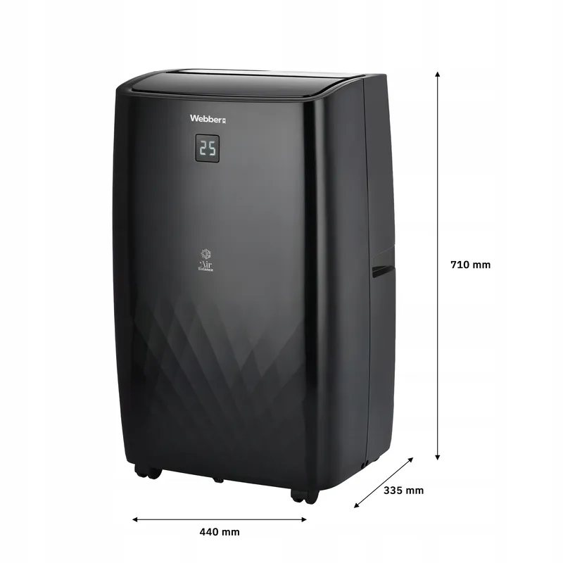 Klimatyzator Przenośny 9000BTU 4w1 WIFI Grzanie Osuszacz Pilot 43m²